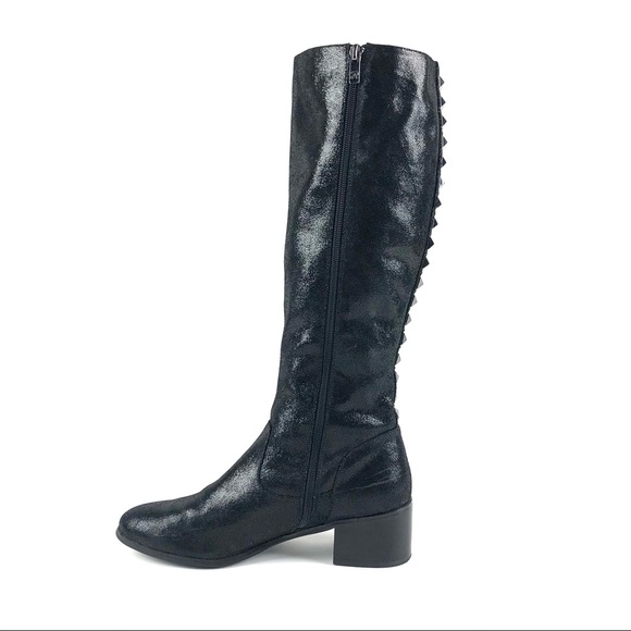 Adrianna Papell Paige Knee High Sueded Stud Boots - Picture 4 of 8